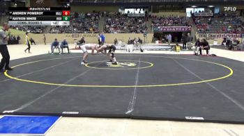 138 lbs Cons. Round 5 - Andrew Pomeroy, Male vs Kayson White, Highlands