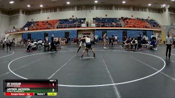 120 lbs Semifinal - Jayden Jackson, Loyola-Blakefield vs JD Vassar, Gilman School