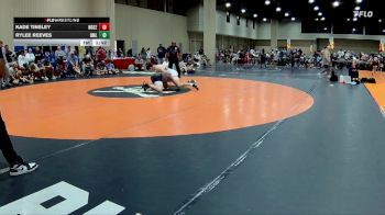 175 lbs Finals (2 Team) - Rylee Reeves, Brother Melchior vs Kade Tinsley, North DeSoto Blue