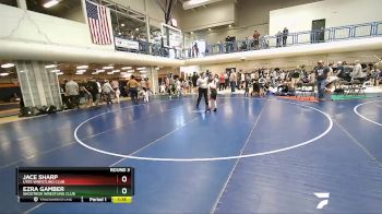 62-64 lbs Round 3 - Jace Sharp, Utes Wrestling Club vs Ezra Gamber, Shootbox Wrestling Club