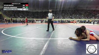 138 lbs Round Of 64 - Dylan Martin, Collinsville Junior High vs Marcus Anderson, Douglass Wrestling