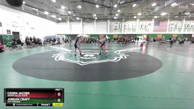 149 lbs Cons. Semi - Jordan Craft, UW-Parkside vs Caden Jacobs, Grand Valley State