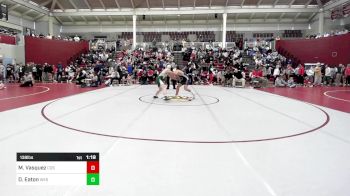 138 lbs Round Of 32 - Maddox Vasquez, Calvary Day School vs David Eaton, Wesleyan School