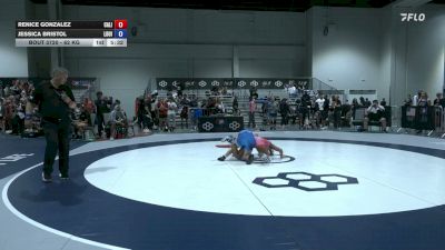 62 kg Cons. Sub-rd Of 16 - Renice Gonzalez, California vs Jessica Bristol, Louisiana