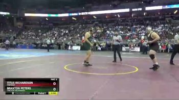 Champ. Round 1 - Braxton Peters, Lincoln Southwest vs Titus Richardson, Fremont