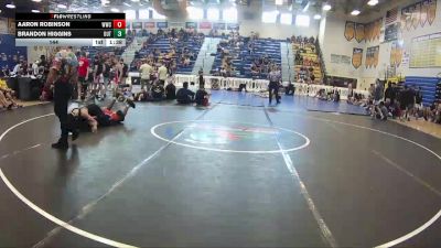 144 lbs Champ Round 1 (16 Team) - Aaron Robinson, Wakulla WC vs Brandon Higgins, The Outsiders