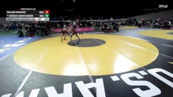 3A Boys 138 lbs Cons. Round 2 - Joshua Kightlinger, North Valley Boys vs Dallen Duncan, McLoughlin Boys