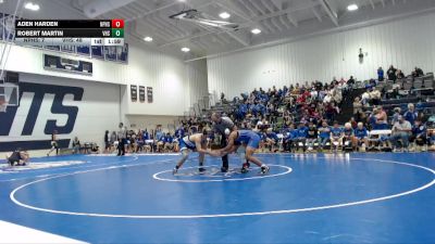 175 lbs Quarterfinals (8 Team) - Robert Martin, Vancleave High School vs Aden Harden, North Pontotoc High School