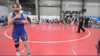 46 kg 5th Place - Mia Henckel, MGW Bittersweet Mint vs Parker Theriault, New England Trappers East