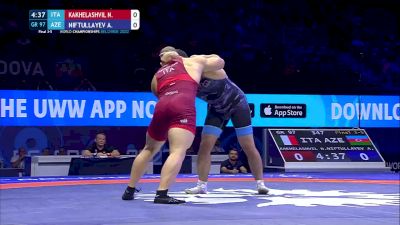 97 kg Final 3-5 - Nikoloz Kakhelashvili, Italy vs Arif Niftullayev, Azerbaijan