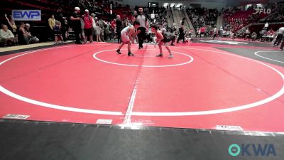 75 lbs Rr Rnd 2 - Lincoln Lamho, Wagoner Takedown Club vs Christian Ramirez, Collinsville Cardinal Youth Wrestling