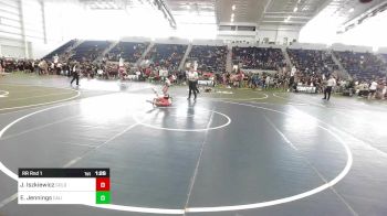 81 lbs Rr Rnd 1 - Jace Iszkiewicz, Gold Rush Wrestling vs Ellis Jennings, California