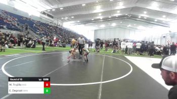 58 lbs Round Of 16 - Mason Trujillo, Aniciete TC vs Ella Degroat, Dominate Club Wrestling