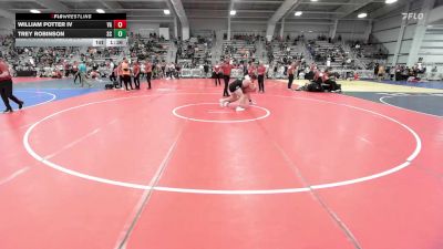 195 lbs Quarterfinal - William Potter IV, VA vs Trey Robinson, SC