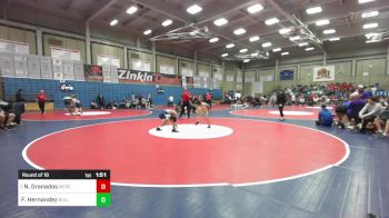 106 lbs Round Of 16 - Nathaniel Granados, Merced vs Francisco Hernandez, Bullard