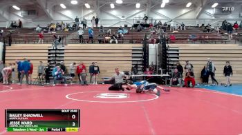 113 lbs Cons. Round 3 - Jesse Ward, Carmel USA Wrestling vs Bailey Shadwell, North Putnam