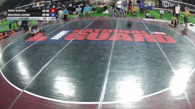 113 lbs Ross Dunfee, Alaska 2 HS Boys vs Drayson Lathim, Oregon 2 HS Boys