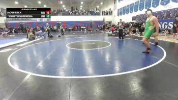 215 lbs Champ. Round 2 - Jacob Keck, Potlatch vs Emmit Rivadeneira, Lakeland