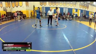 132 Gold Round 3 - JASE NIESENT, Cypress Creek H S vs Christopher Williams, Camden County