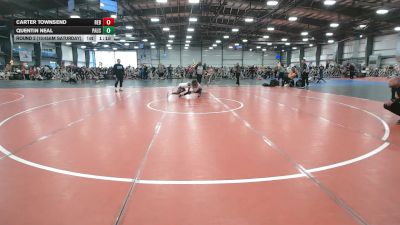 76 lbs Round 2 (10:45am Saturday) - Quentin Neal, PA USA vs Carter Townsend, Rebellion
