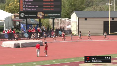 High School Girls' 3200m, Prelims 1