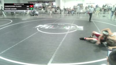 130 lbs Rr Rnd 4 - Christopher Flores, New Mexico Gold vs Tucker Adams, Prescott Valley Bighorns