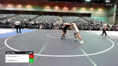 157 lbs Semifinal - Charlie Darracott, Stanford vs Chase Saldate, Michigan State