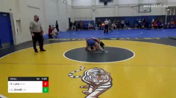 145 lbs Quarterfinal - Kyler Lake, Buchanan vs Larry Borelli, Los Banos