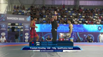 74 kg Qualif. - Catalin Spinu, Moldova vs Kanata Yamaguchi, Japan