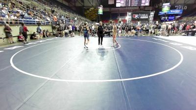 100 lbs Rnd Of 64 - Ethan Humphrey, IA vs Matthew Frykman, IL