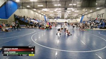 63-68 lbs Round 3 - Lincoln Holker, Westlake vs Hank Rogers, Charger Wrestling Club