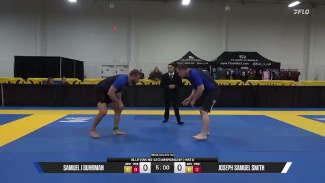 Joseph Samuel Smith vs Samuel J Buhrman 2026 Pan IBJJF Jiu-Jitsu No-Gi Championship