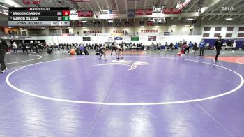 133 lbs Cons. Round 7 - Jarrod Gilliam, Briar Cliff (Iowa) vs Braden Carson, Eastern Oregon University (OR)
