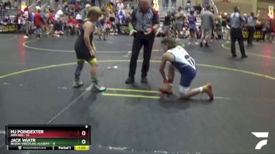 Semis & 1st Wrestleback (8 Team) - MJ Poindexter, Ares Red vs Jack Wiatr, Region Wrestling Academy