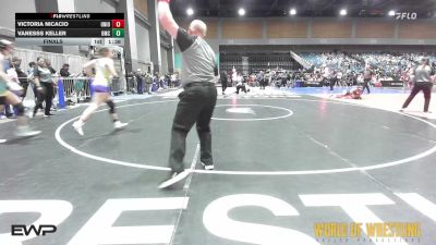 118 lbs Final - Victoria Nicacio, Union vs Vanesss Keller, Oakridge Mat Club