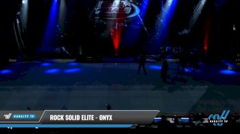 Rock Solid Elite - Onyx [2021 L3 Junior - D2 - Small Day 1] 2021 The U.S. Finals: Pensacola