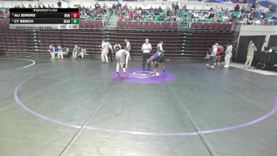 175 lbs 3rd Place - Ali Jenkins, Bridges Prep vs Cy Benich, Academic Magnet