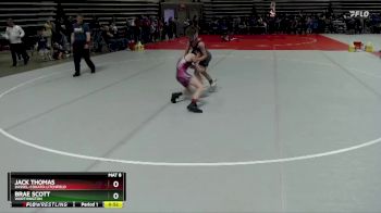 90 lbs Quarterfinal - Brae Scott, Worthington vs Jack Thomas, Dassel-Cokato-Litchfield