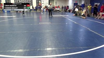 215 lbs R-16 - Rock Shurette, Baylor-TN vs Connor Smalley, Notre Dame GP