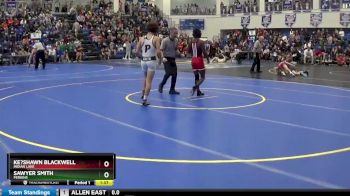 113 lbs Champ. Round 1 - Ke?shawn Blackwell, INDIAN LAKE vs Sawyer Smith, PERKINS