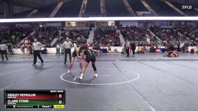 120 lbs Cons. Round 2 - Ashley McMullin, Newton vs Claire Starr, Emporia