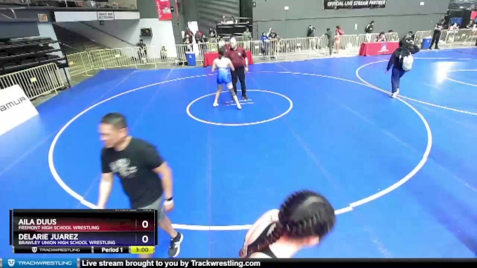 138 lbs Quarterfinal - Aila Duus, Fremont High School Wrestling vs ...