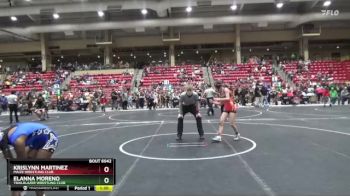 92-97 lbs Round 2 - Krislynn Martinez, Maize Wrestling Club vs Elanna Moreno, Trailblazer Wrestling Club