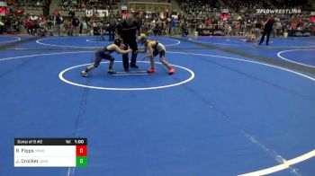 70 lbs Consolation - Rustin Fipps, Cowboy WC vs Jacoby Crocker, Jackson County Wrestling
