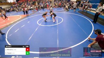 106.9-115.6 lbs Rr Rnd 1 - Jayden Windrix, Lady Outlaw Wrestling Academy vs Calli Taylor, Clinton Youth Wrestling