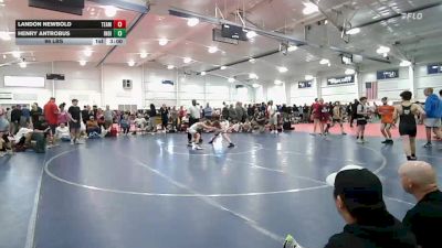 96 lbs Quarterfinal - Landon Newbold, Team CHOICES-MS vs Henry Antrobus, Indiana Outlaws-MS