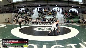 150 lbs 1st Place Match - Evan Boblits, St. Mary`s Ryken vs Raymond Fitzgerald, Malvern Prep