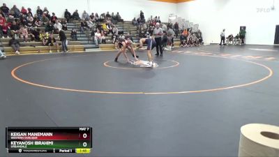 165-166 lbs Round 4 - Keyanosh Ibrahimi, Urbandale vs Keigan Manemann, Western Dubuque