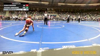 55 lbs Round Of 32 - Roman Meissner, Neighborhood Wrestling Club vs Zachary Armstrong, Platte County Wrestling Club