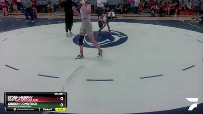 98-108 lbs Round 1 - Storm Murphy, Soddy Daisy Wrestling Club vs Gideon Comstock, Young Guns Nashville